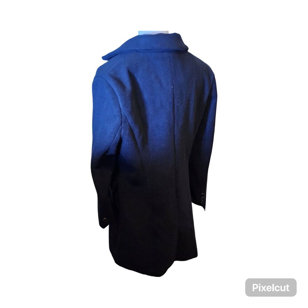 1NWOT Size Medium Allegra K Winter Black Coat - Picture 5 of 10